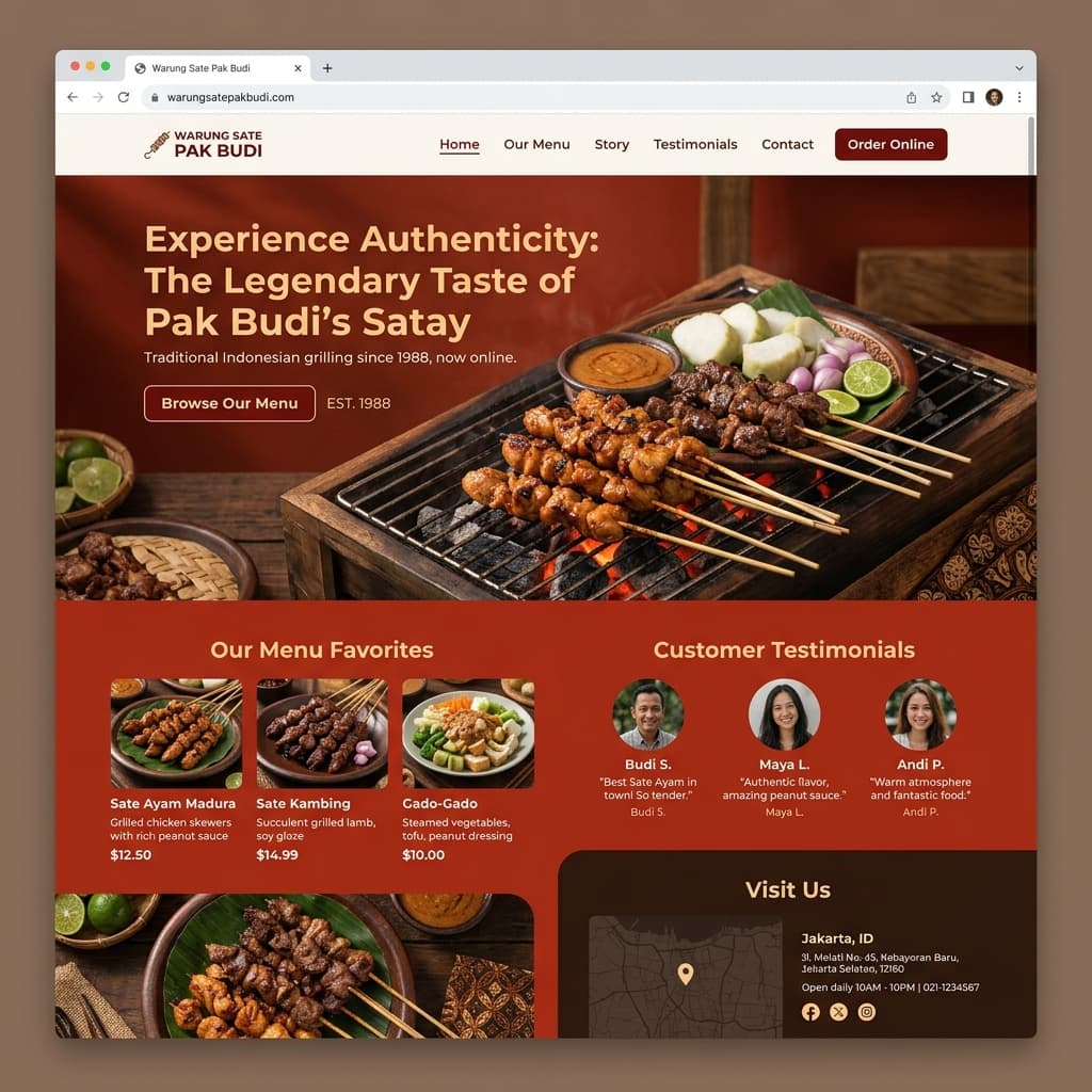 Warung Sate Pak Budi